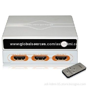 Hot MHL/HDMI Extend 3*1 Switcher, 5V DC/2A Power Adapter
